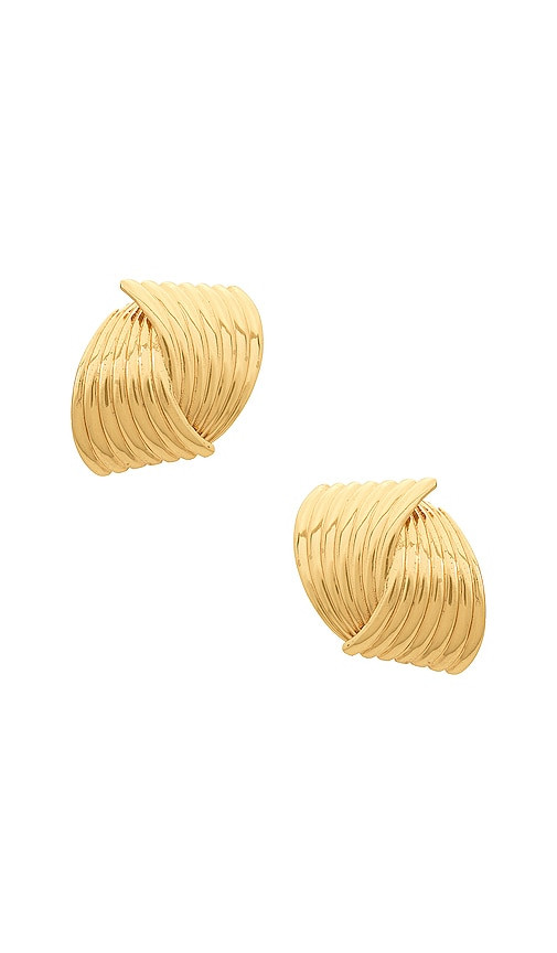AUREUM Vienna Earrings in Metallic Gold. | Revolve Clothing (Global)