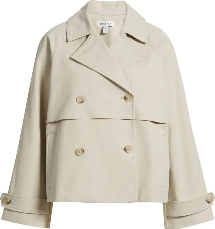 Stretch Cotton Trench Coat | Nordstrom
