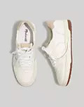 Court Sneakers in White Leather | Madewell