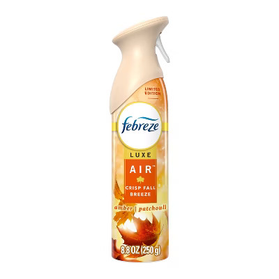 Febreze Luxe Air Freshener - Crisp Fall Breeze - 8.8oz | Target