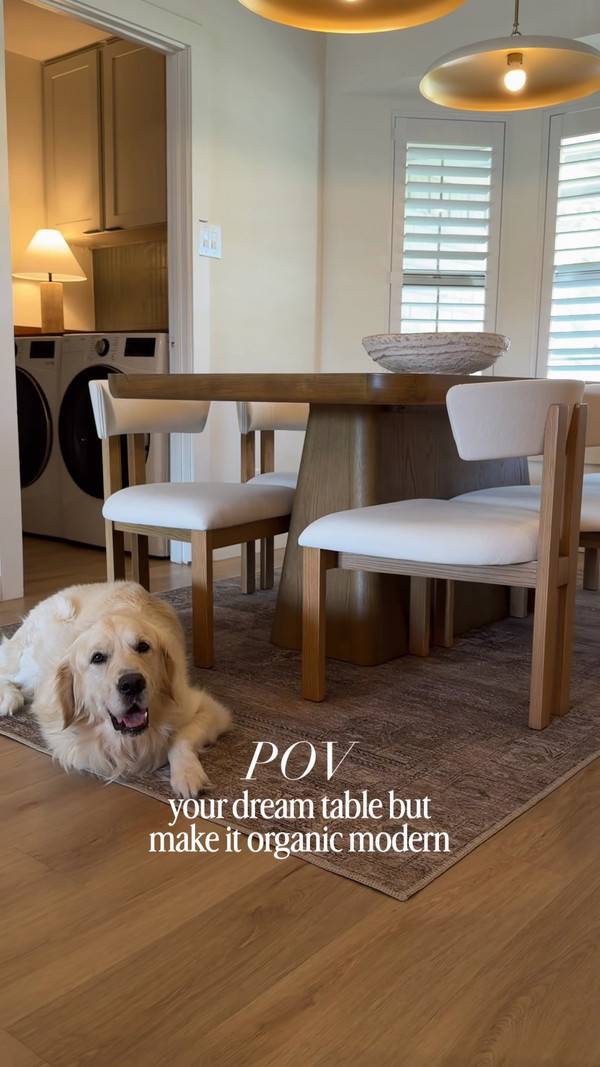 This dining room setup has quickly become one of my favorite spaces in the house.