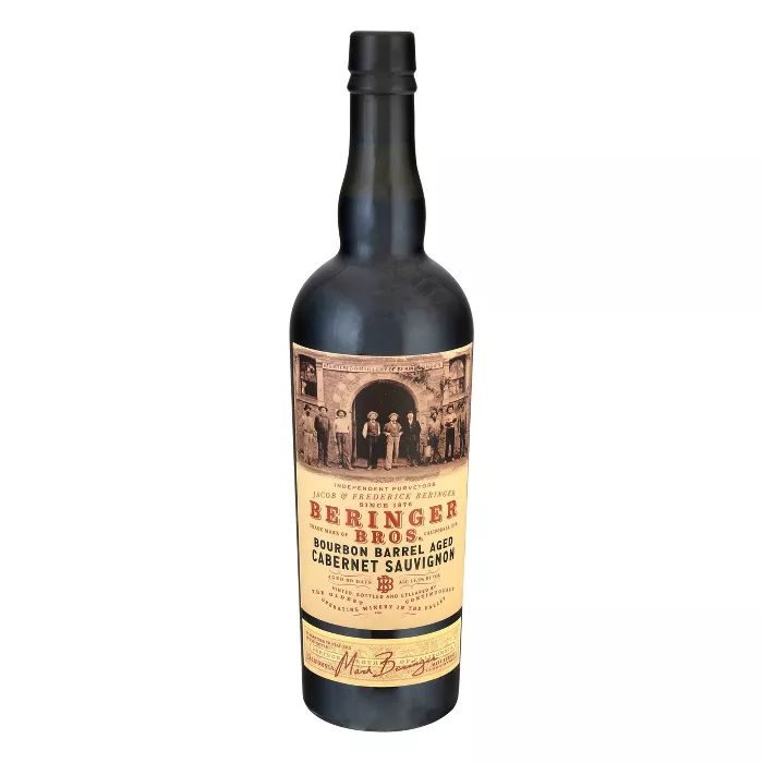 Beringer Bros. Bourbon Barrel Cabernet Sauvignon Red Wine - 750ml Bottle | Target
