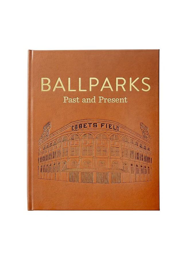 Ballparks Past and Present Leather Bound Edition | Weston Table