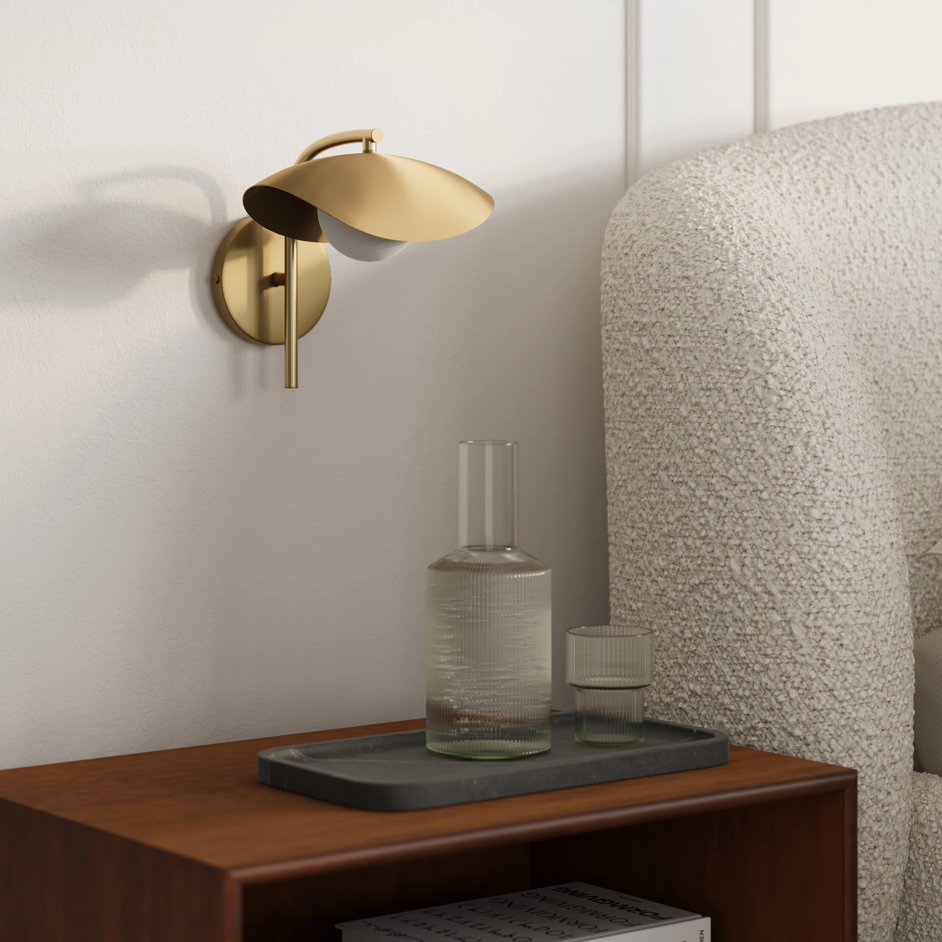 Coy Sconce - Brass | Article