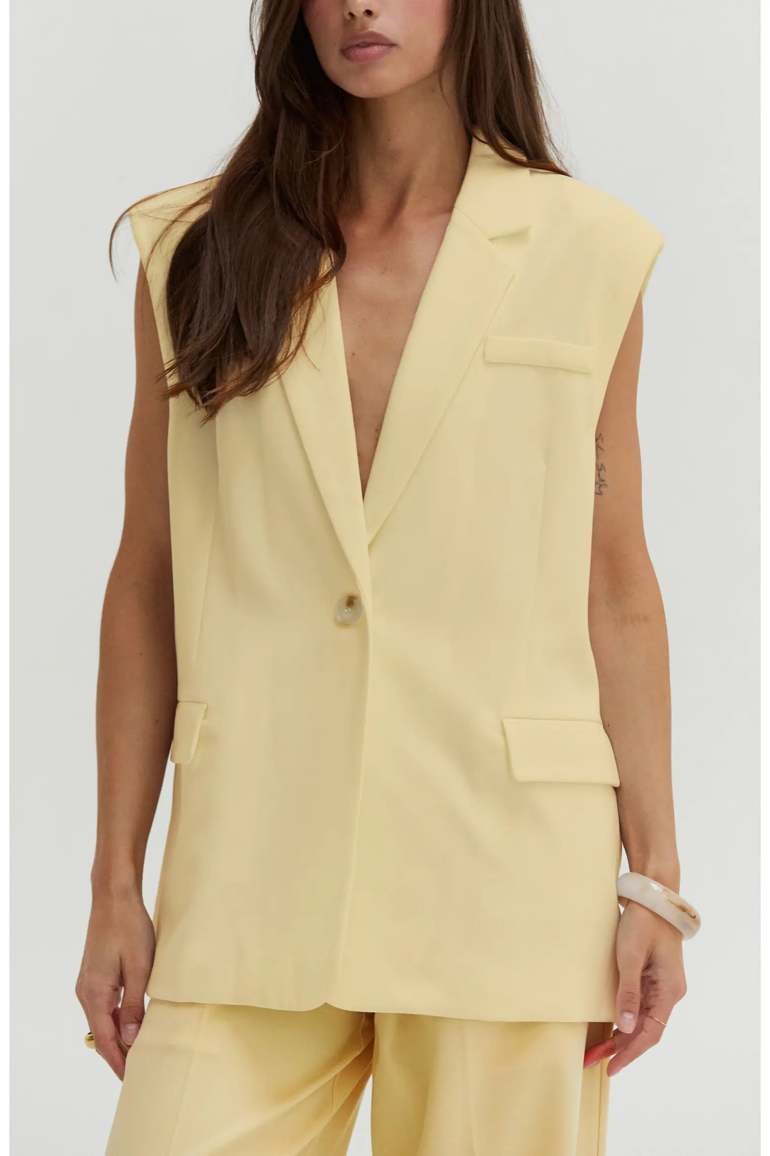 CRESCENT Oversized Blazer Vest (Women) | Nordstrom | Nordstrom
