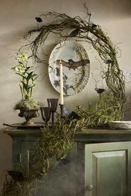 Terrain Faux Mossy Twig Garland, 10’ | Anthropologie (US)