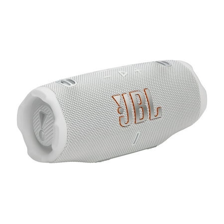 JBL Charge 6 - Portable waterproof & drop-proof Bluetooth speaker, Bold JBL Pro Sound with AI Sound Boost, 28Hrs of Playtime, Built-in powerbank & comes with a sturdy/removable carrying strap (White) | Walmart (US)