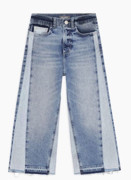 DL1961 Premium Denim
Little Girl's & Girl's Lily Wide-Leg Jeans

These wide-leg jeans by DL1961 feature reverse denim paneling, matte silvertone hardware, and a raw hem

#LTKStyleTip #LTKGiftGuide #LTKKids