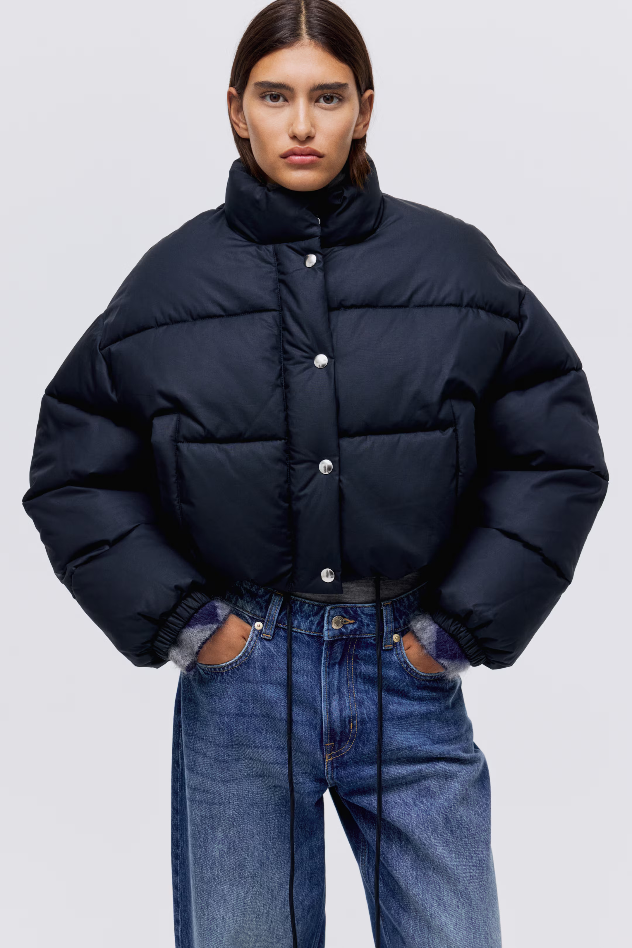 Cotton puffer jacket | H&M (UK, MY, IN, SG, PH, TW, HK)