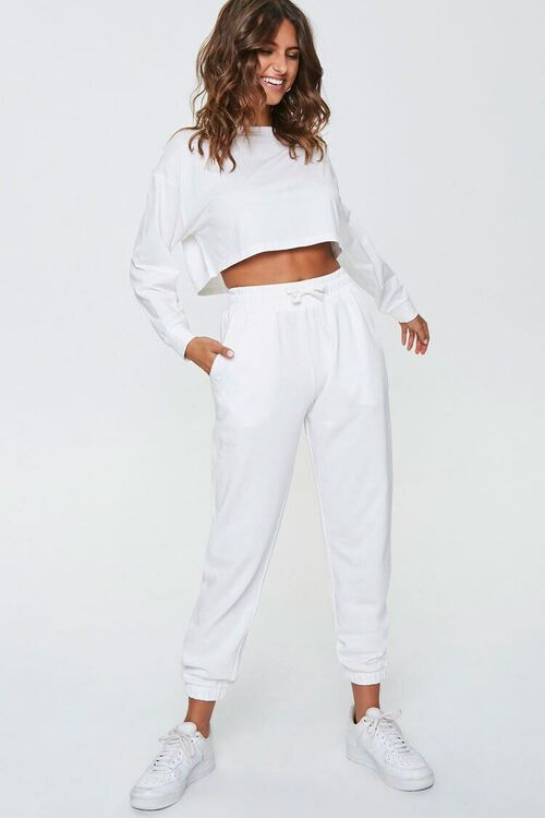 Drop-Sleeve Top & Joggers Set | Forever 21 (US)