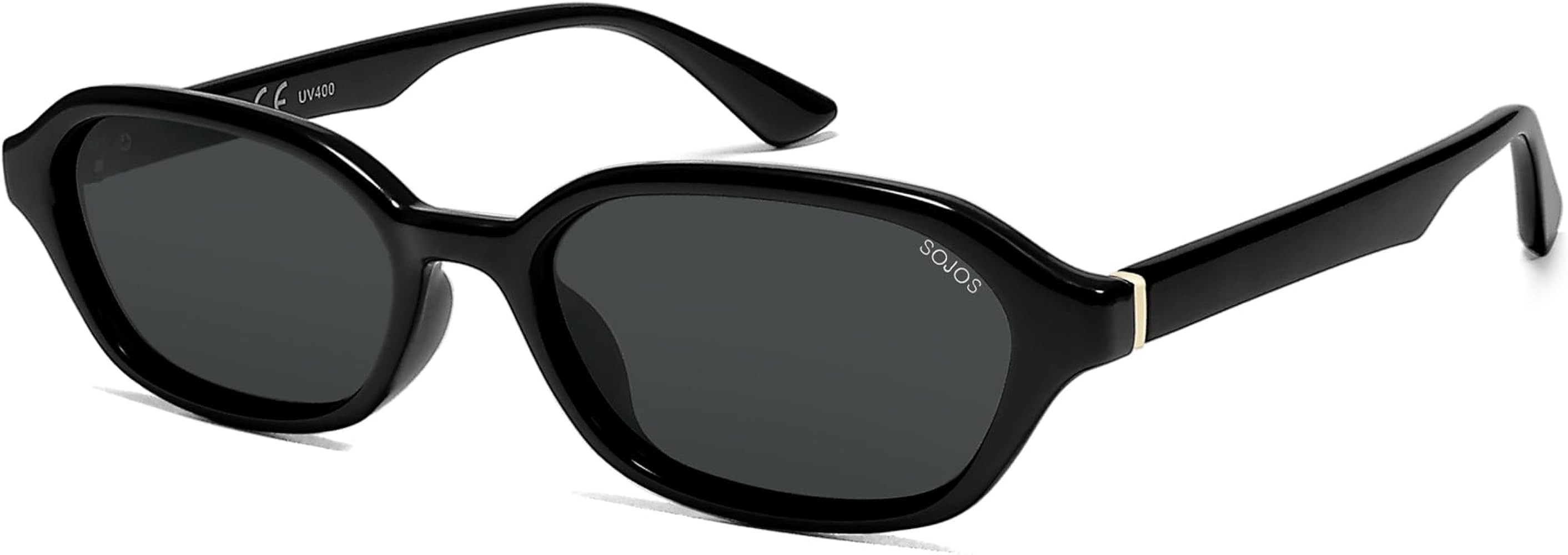 SOJOS Retro Rectangle Polarized Sunglasses for Women Men Trendy Hexagon Narrow Chic Y2K Sunnies S... | Amazon (US)