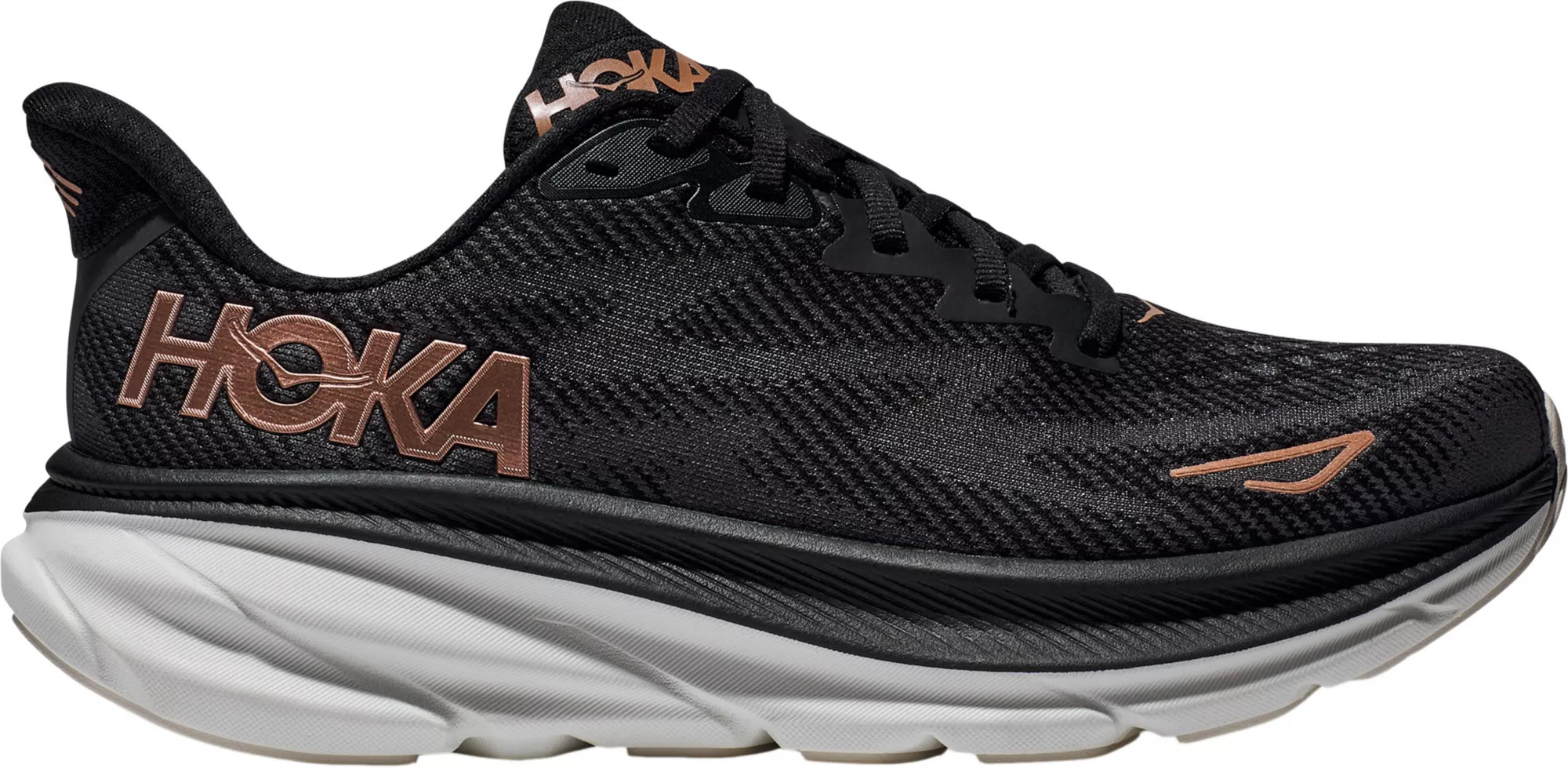 HOKA Women's Clifton 9 Running Shoes, Size 10, Black - Back to School | Public Lands