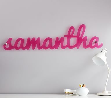 Personalized Acrylic Name | Pottery Barn Kids