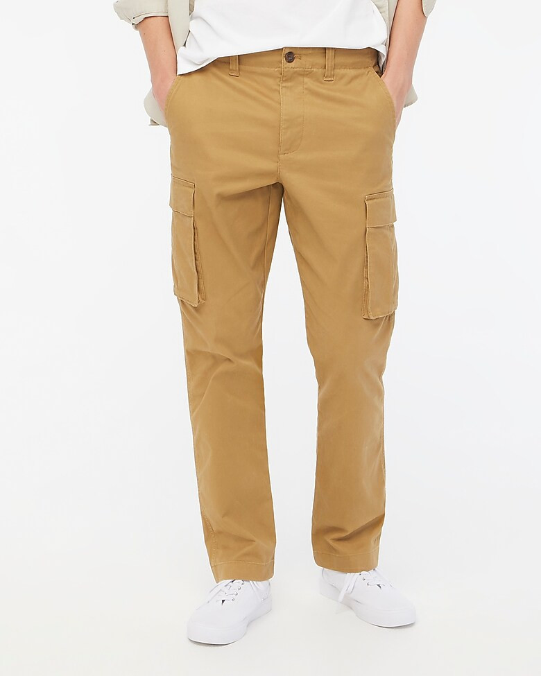 Straight-leg twill cargo pant | J.Crew Factory