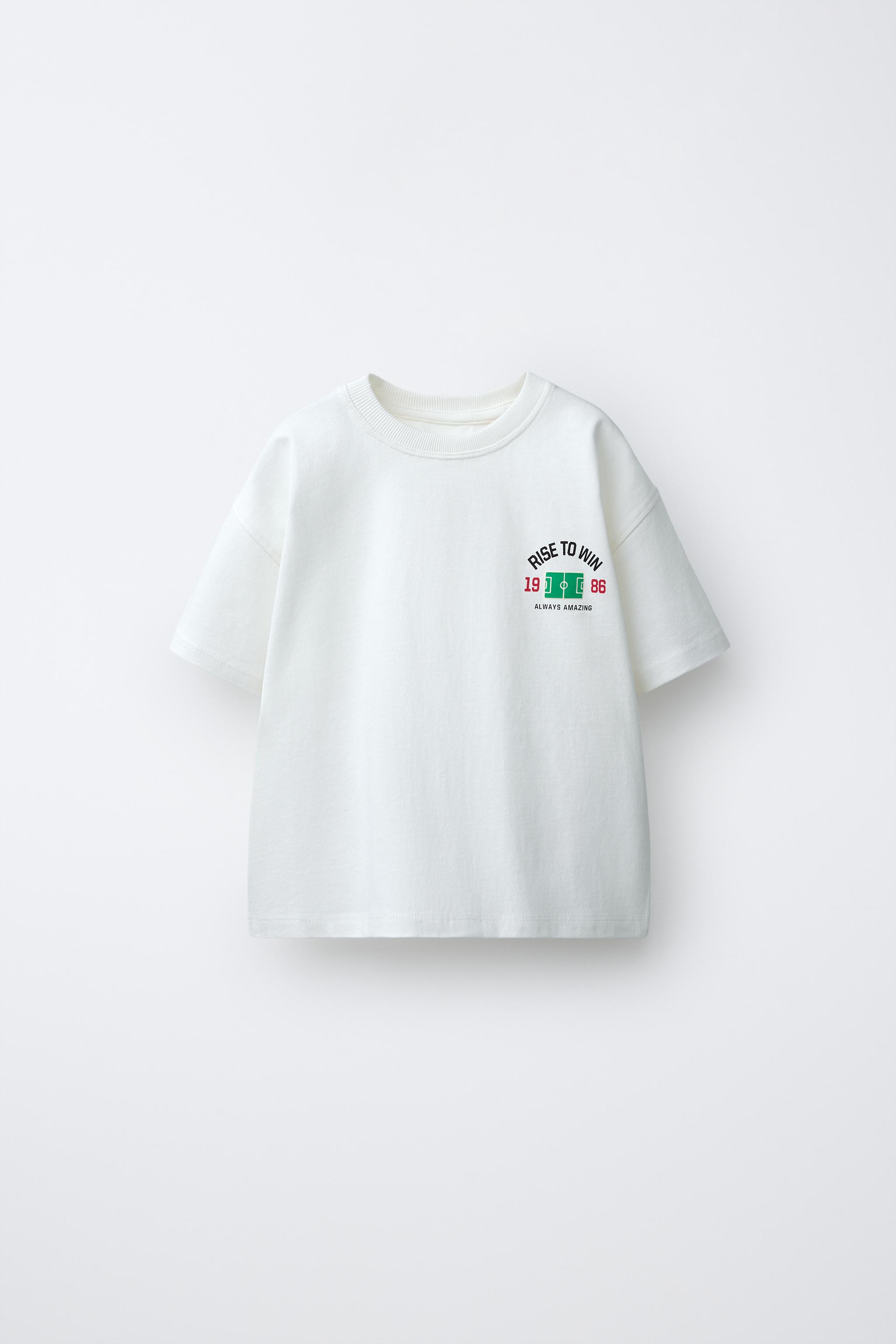 T-SHIRT MIT FUSSBALLPRINT | Zara DE