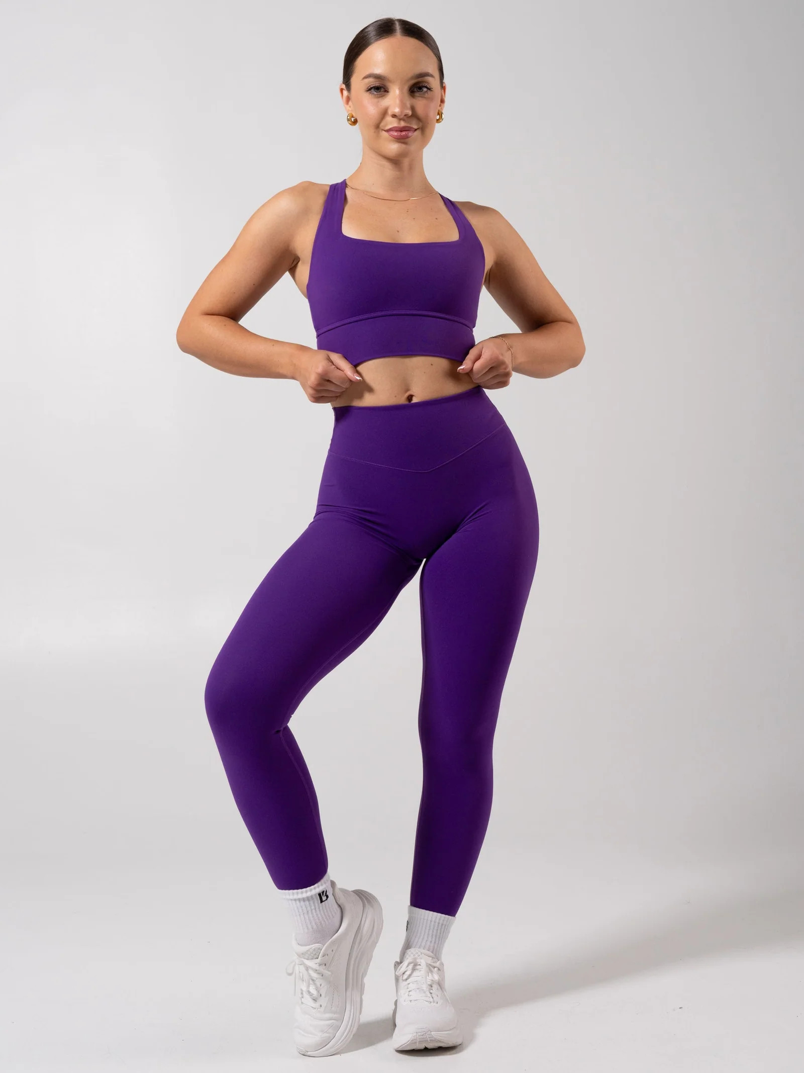 Revolution Sports Bra - Grape Jelly | Buffbunny Collection