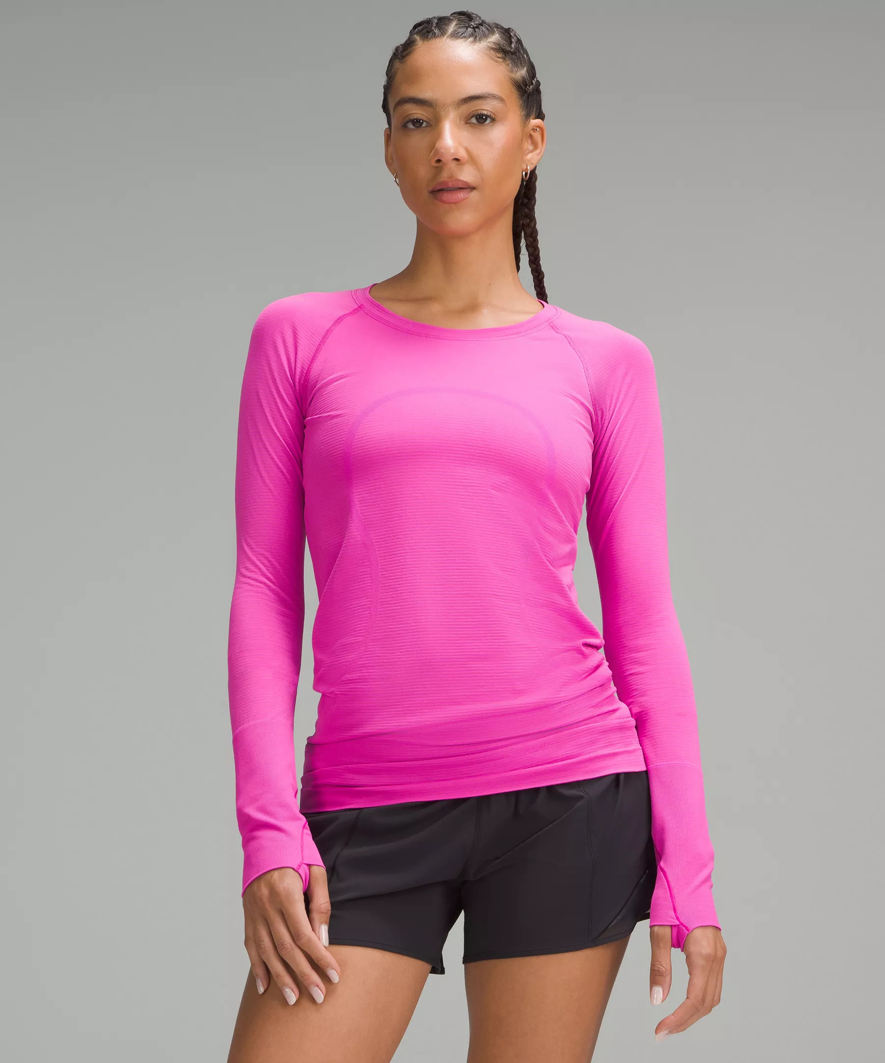 Swiftly Tech Long-Sleeve Shirt 2.0 *Hip Length | Women's Long Sleeve Shirts | lululemon | Lululemon (US)
