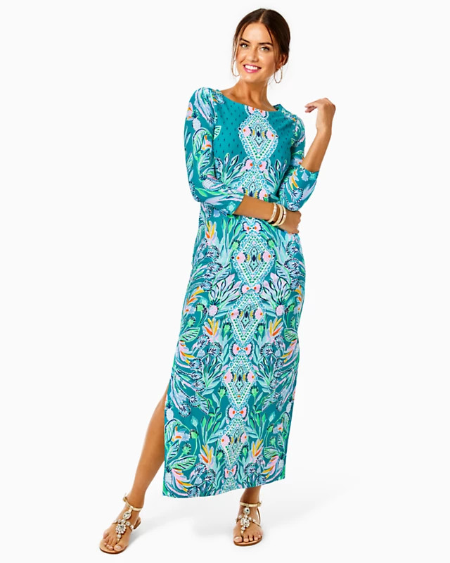 UPF 50+ ChillyLilly Seralina Maxi Dress | Lilly Pulitzer