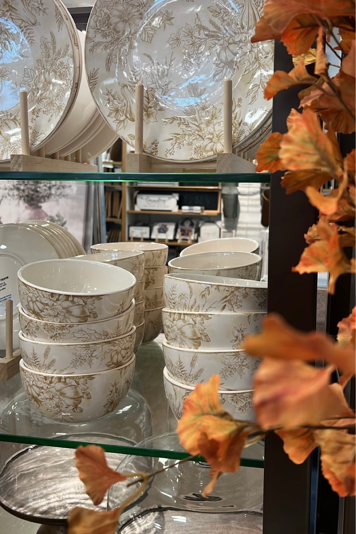 Fall dinner plates #falldining #diningroom #falldecor 

#LTKhome #LTKSeasonal #LTKfamily