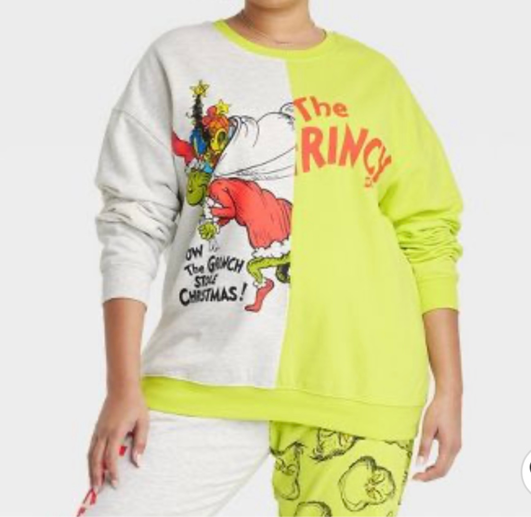 Grinch sweatshirt 💚 

#LTKSeasonal #LTKcurves #LTKHoliday