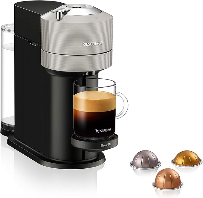 Nespresso Vertuo Next Coffee and Espresso Maker by Breville, Light Grey | Amazon (US)