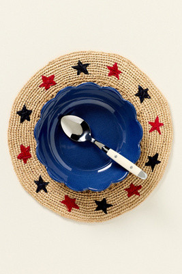Payton James Stars Raffia Placemat | Anthropologie (US)