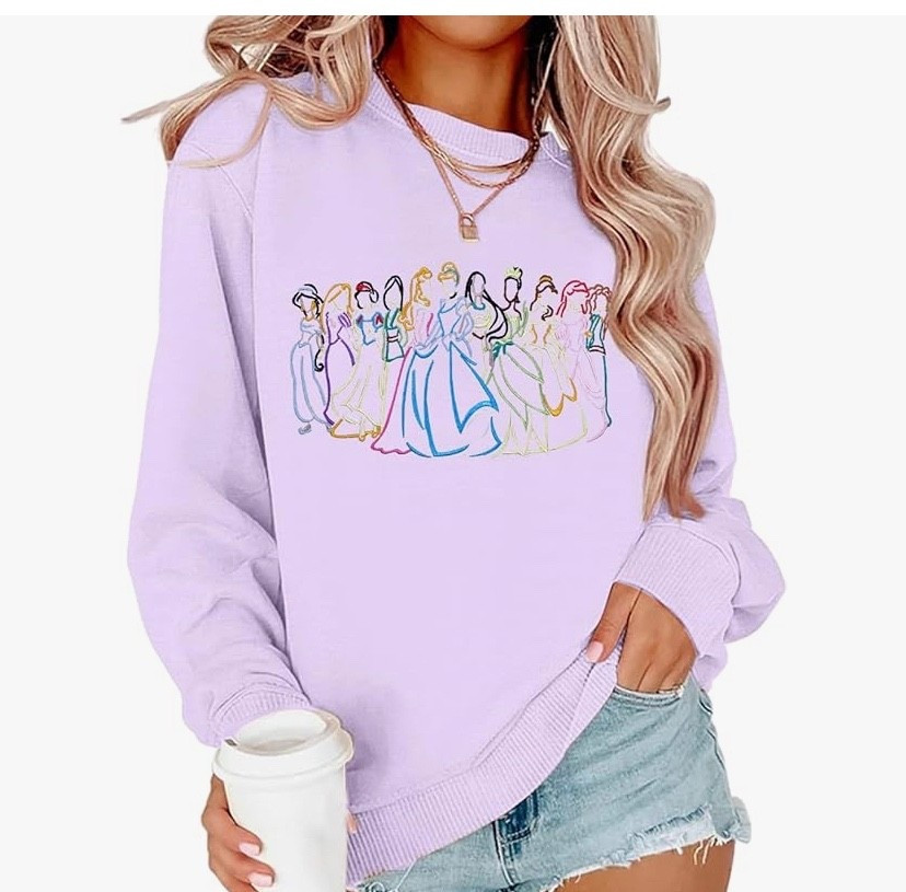 ON SALE - all of the best Disney princesses  in one spot! I feel like they aren’t ever all pictured
together.  More colors are available 


#amazon #salefinds #disney #princess #disneyprincess #disneysweatshirt #LTKU #LTKOver40 #giftforher 

#LTKFindsUnder50 #LTKGiftGuide #LTKSaleAlert
