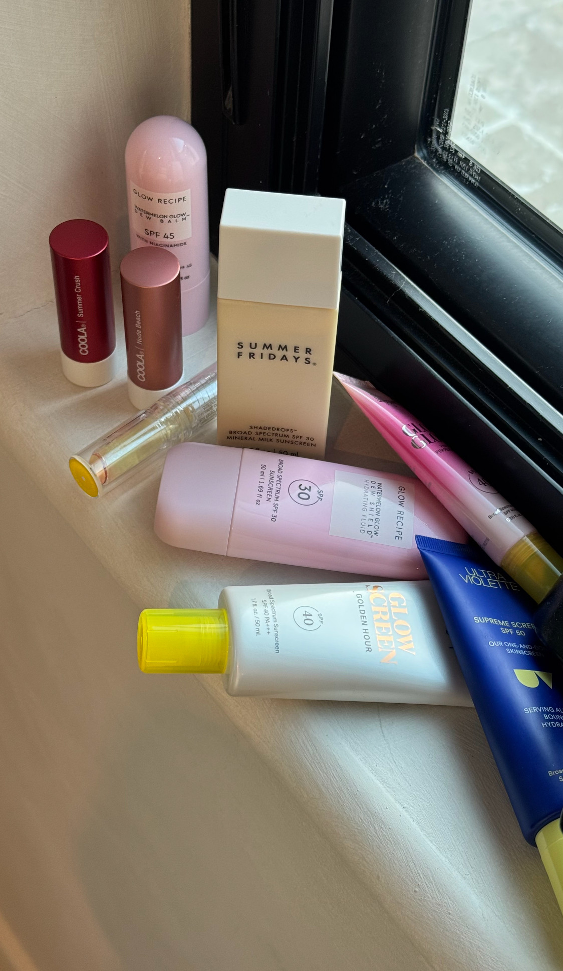 Face SPF favorites 

 