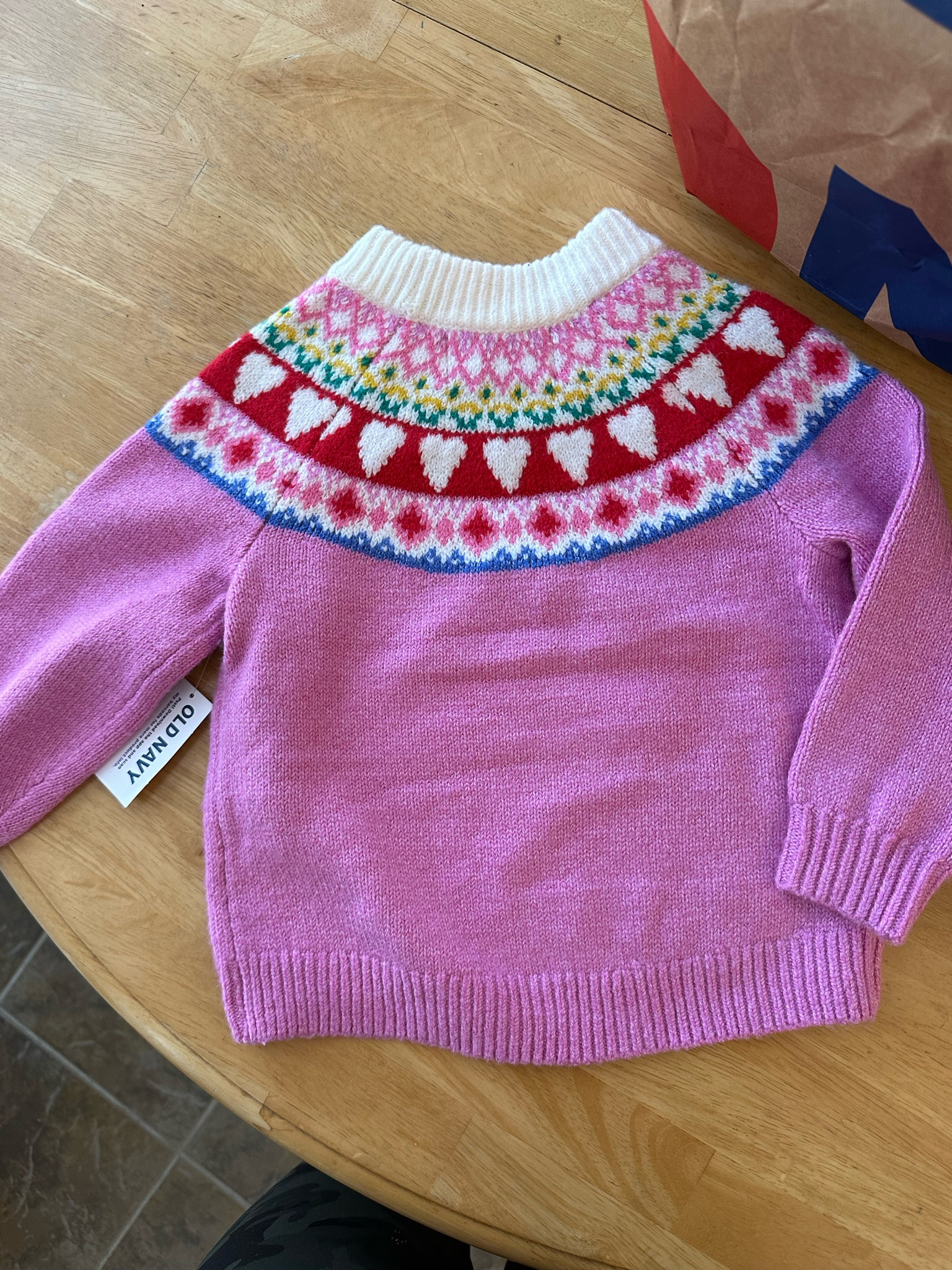 Old navy toddler fair isle sweater. Looks like Mini Boden 

#LTKSeasonal #LTKbaby #LTKkids