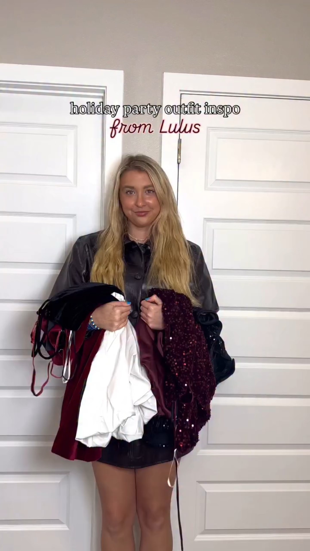 love these holiday outfits from @lulus ❤️ the perfect dresses for the upcoming holidays! 🎄✨🥂 

which dress is your favorite? ✨

The first lulus dress is so cute! The perfect red velvet dress for the holidays! Priced at $69! I’m wearing a size XL!

The black & white velvet bubble dress is on sale for only $21! I’m wearing a size XL! It’s so cute & I got so many compliments on it when I wore it! 

The long sleeve sequin bubble dress is adorable! The maroon is sold out, but the black is on sale for $55! I’m wearing a size XL!

The strapless sequin black dress is on sale for $41! Love this dress! Perfect for NYE! I’m wearing a size XL!

Love these dresses for the holidays!


#LTKMidsize #LTKTall #LTKSaleAlert