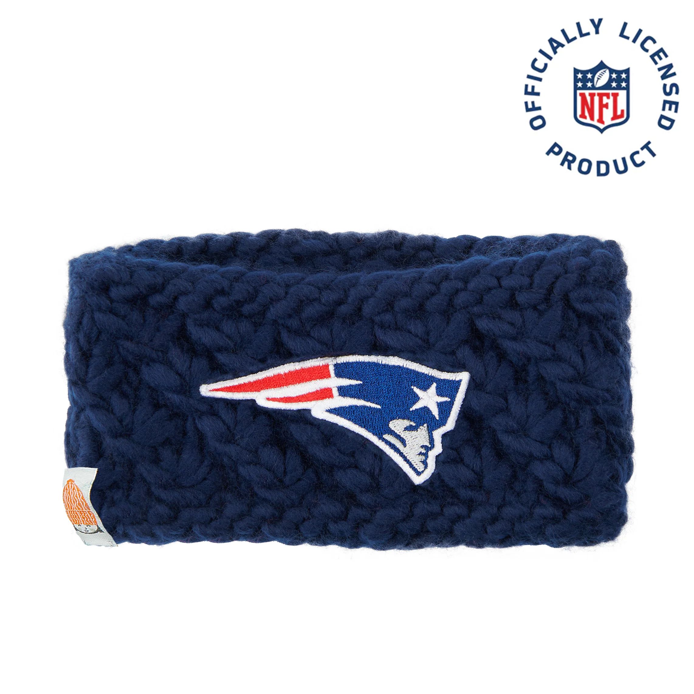 The Pats Headband | NFL Winter Accessories | Sh*t That I Knit | Sh*t That I Knit