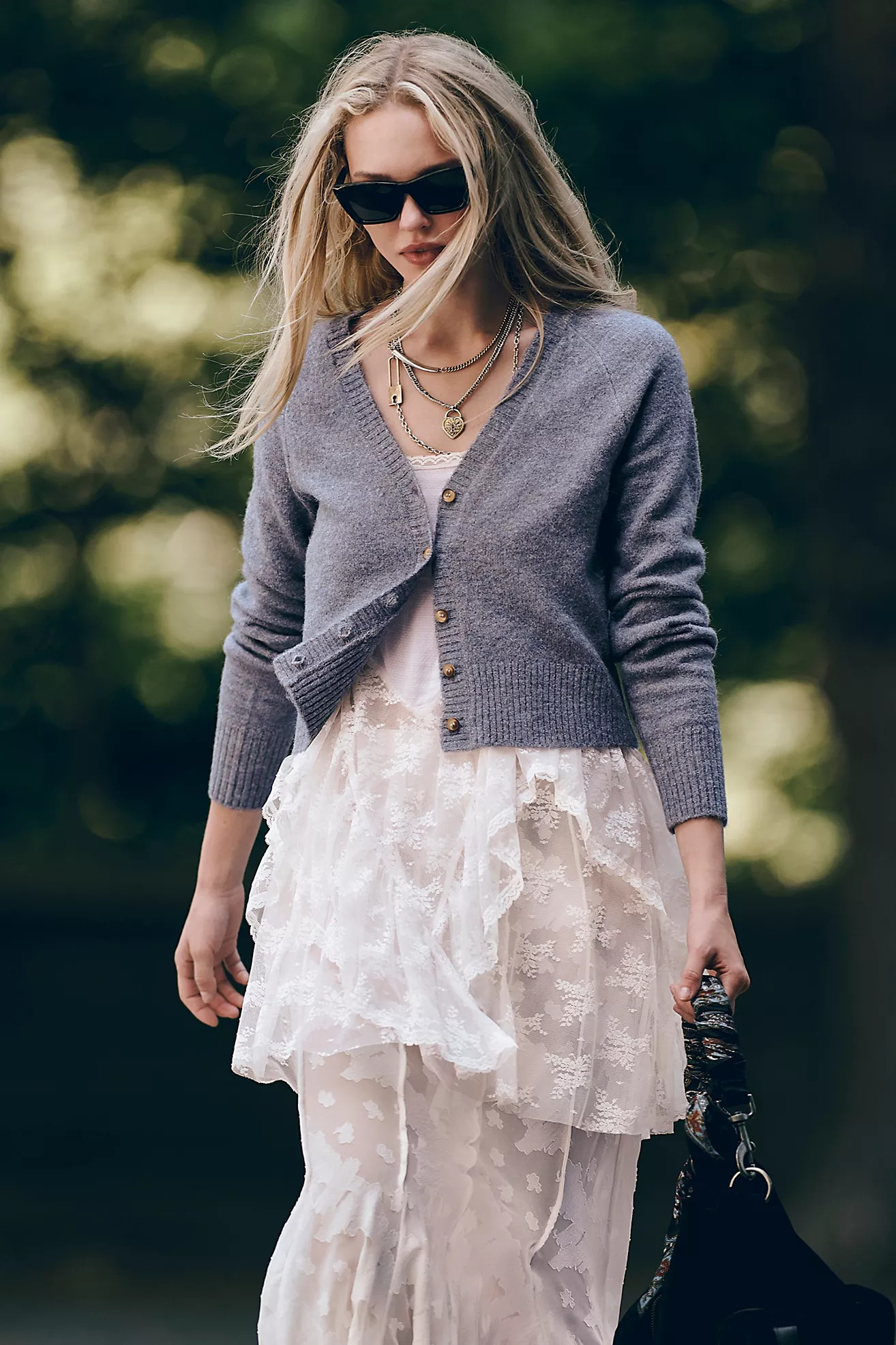 School Girl SoftSpun Cardi | Free People (Global - UK&FR Excluded)