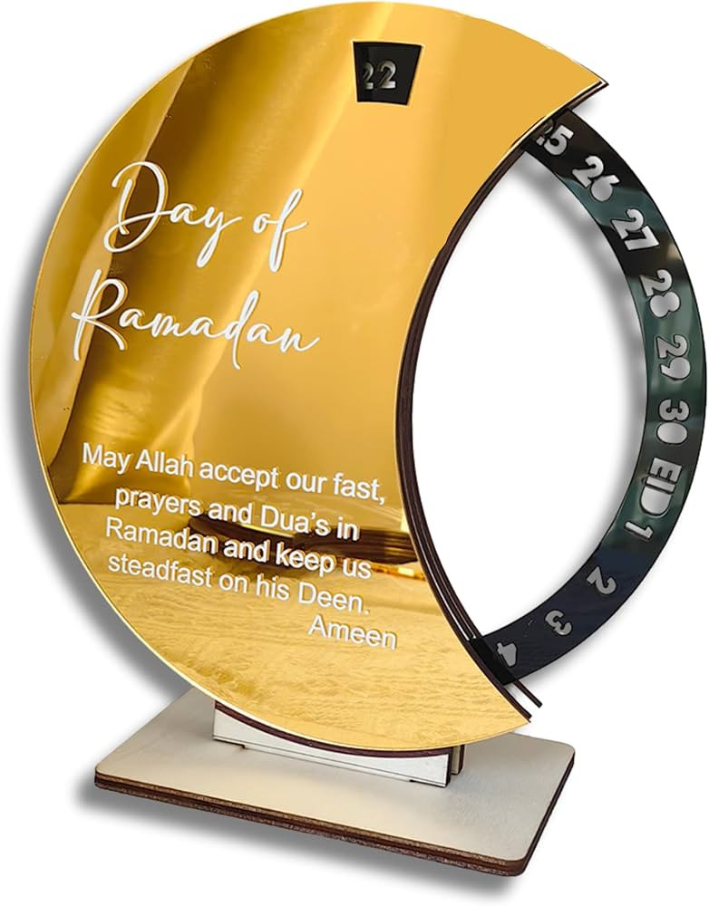ANOTION Ramadan Decorations for Home - Ramadan Advent Calendar Ramadan Countdown Calendar Ramadan... | Amazon (US)