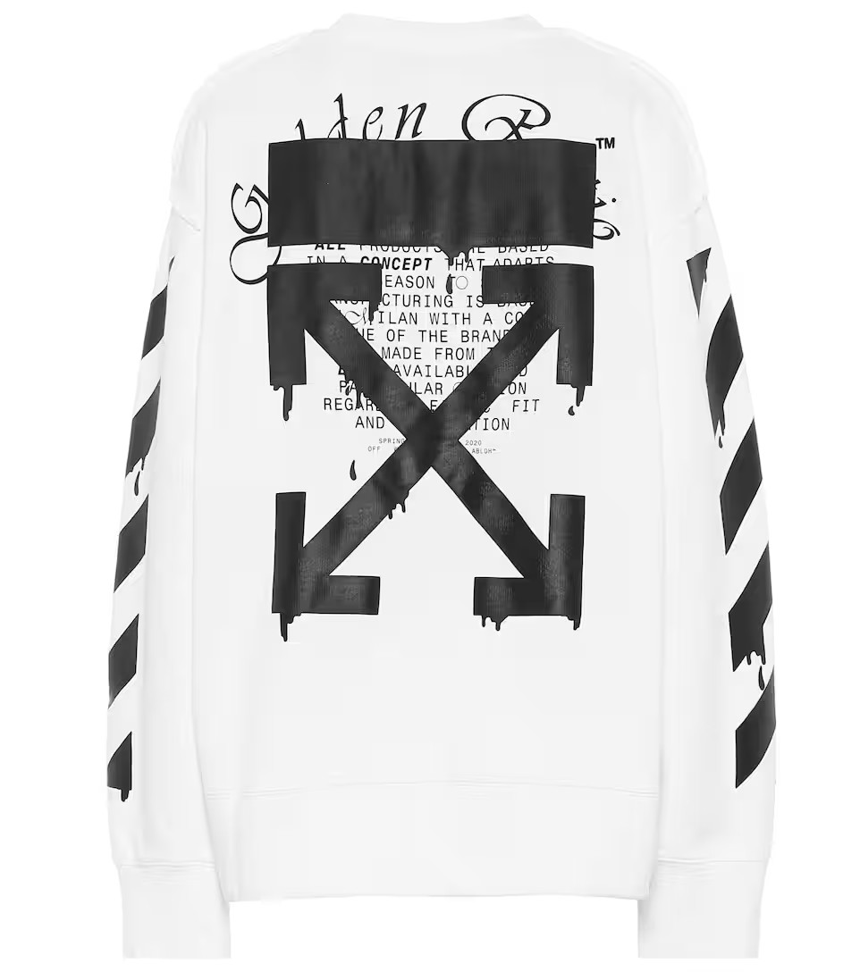 Printed cotton sweatshirt | Mytheresa (DACH)