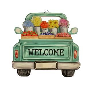 Welcome Truck Wood Wall Sign by Ashland® | Michaels Stores