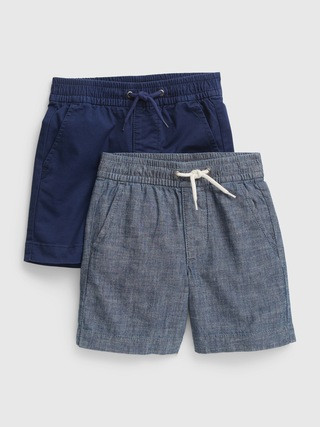 Toddler Easy Pull-On Shorts (2-Pack) | Gap (US)
