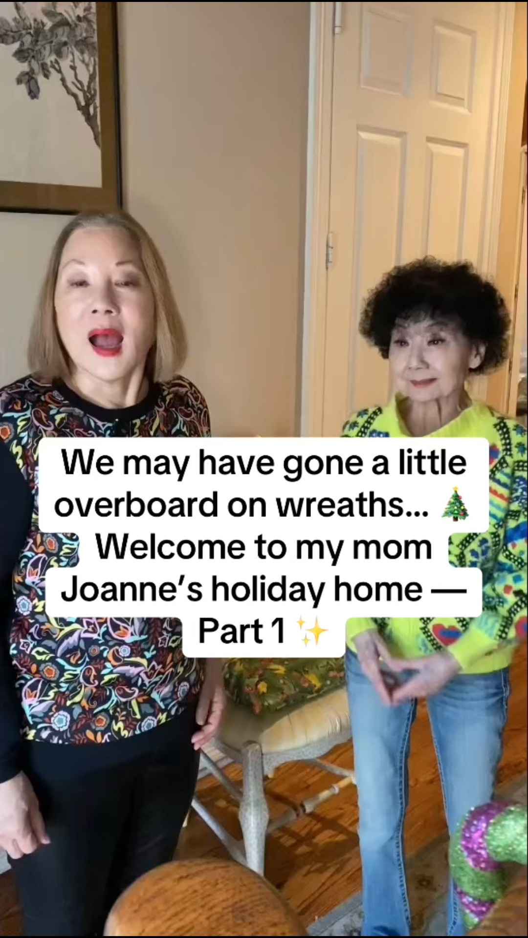 Holiday decorating, Joanne-style 🎄✨
Entryway + living room tour and yes… we clearly love a good wreath.
Part 1 of our holiday home tour — Part 2 coming soon 💫

#LTKHome #LTKHoliday #LTKmomlife