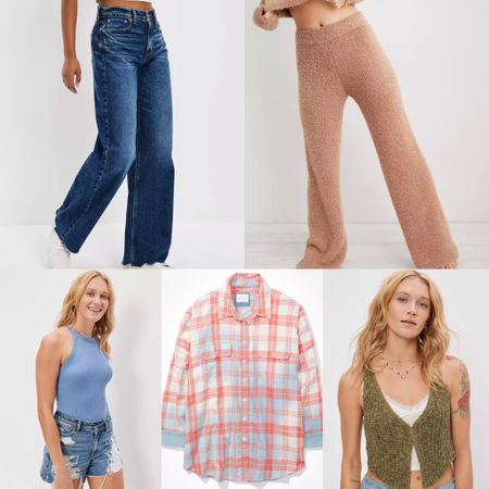 American Eagle
Aerie
New Arrivals
Trends
Trending
Loungewear
Outfits
Casual
Everyday outfit
Work
School
Student
Jeans
Wide leg
Baggy
Button down
Flannel
Oversized
Sweater
Vest
Bodysuit
Travel
Airport outfit

#LTKsalealert #LTKworkwear #LTKtravel