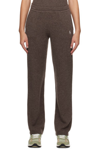 Brown 'SRC' Lounge Pants | SSENSE