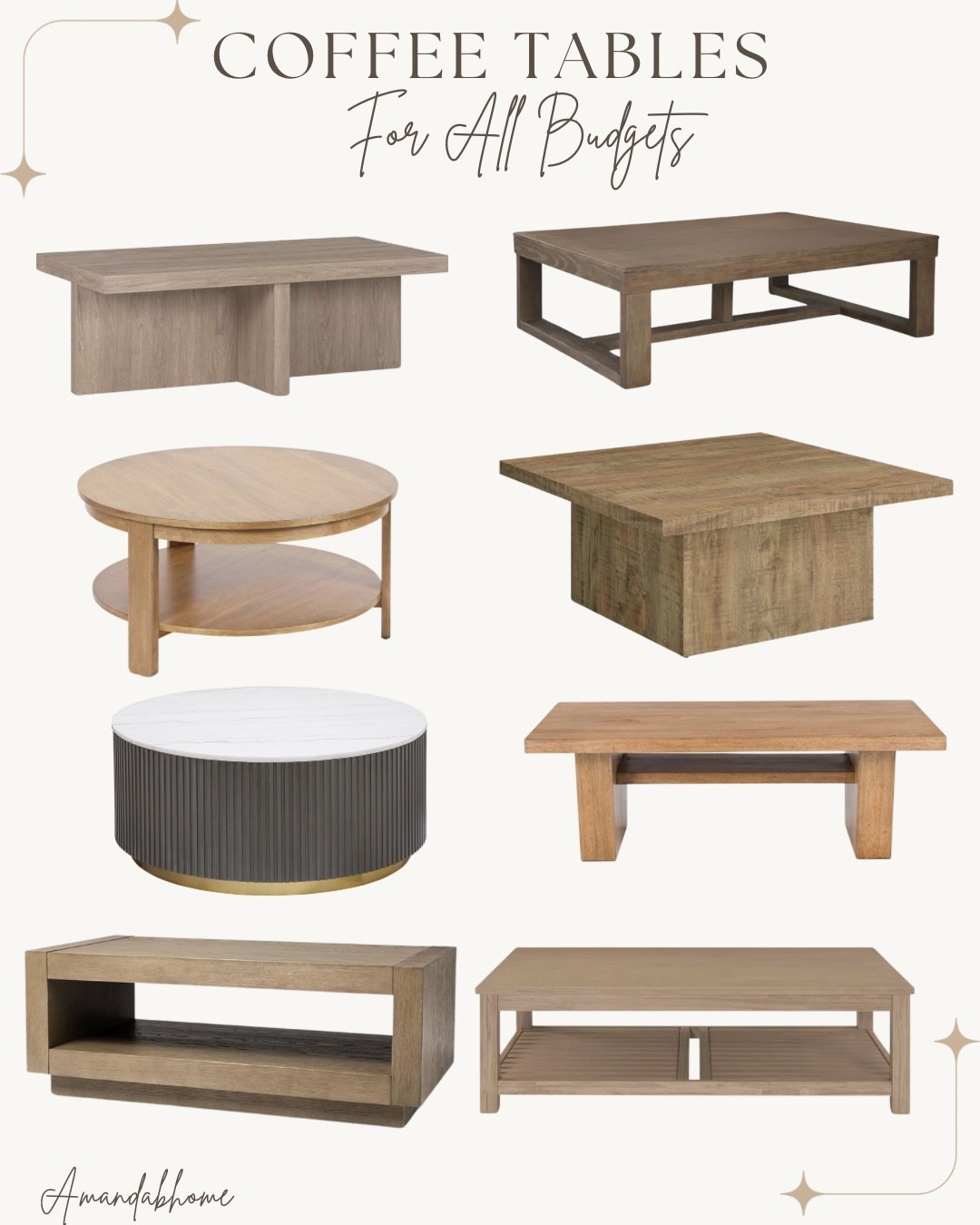 Coffee tables 


#LTKHome #LTKSaleAlert