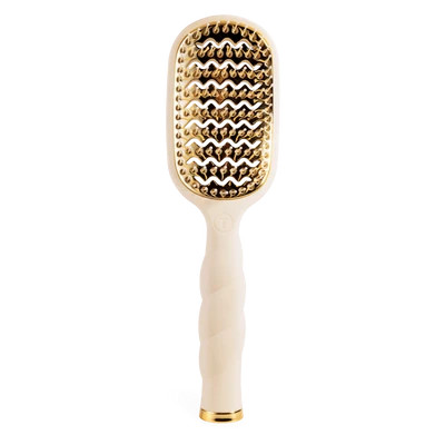 Vented Hair Brush - Tan | TELETIES