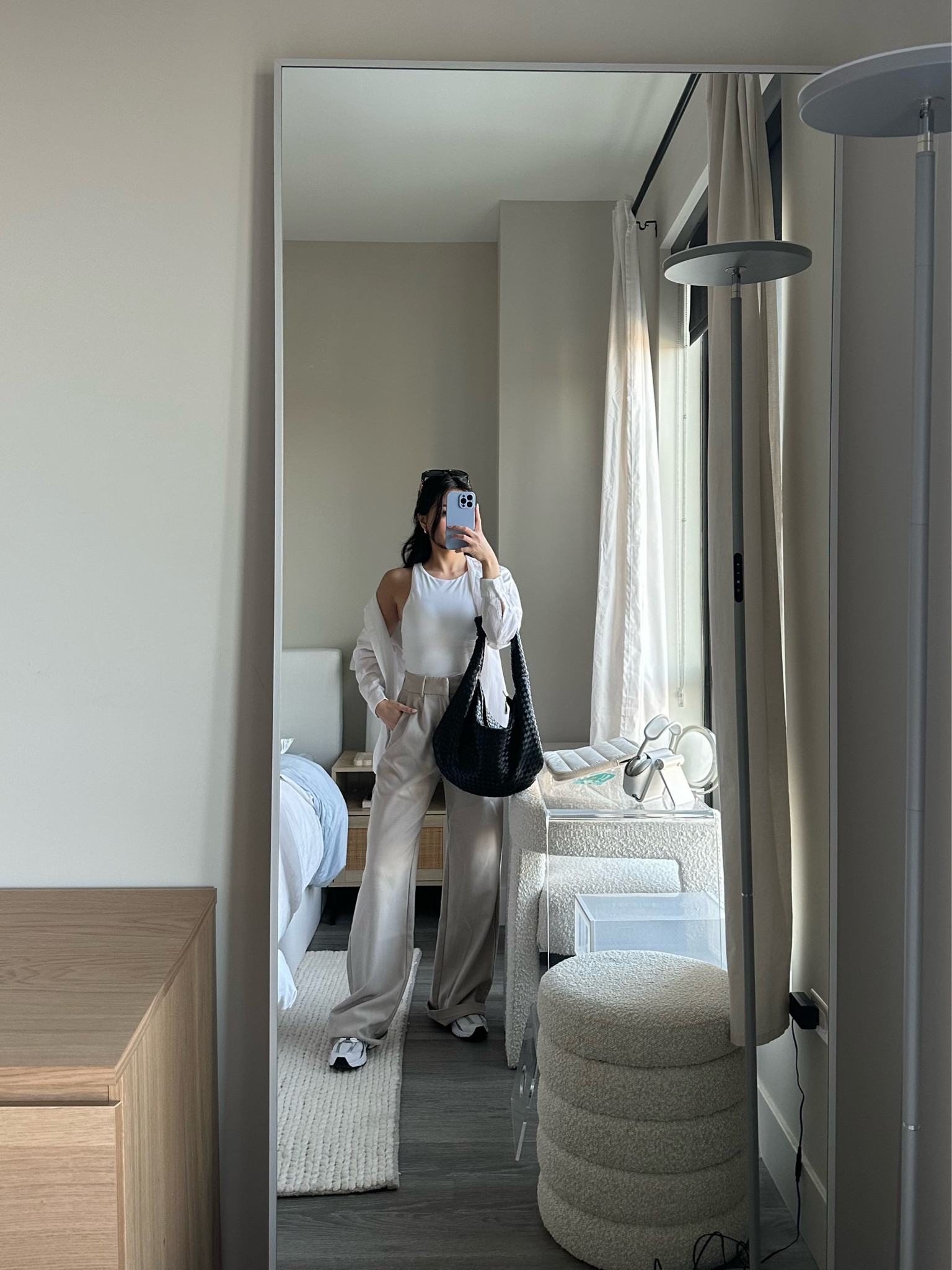 white bodysuit from zara 