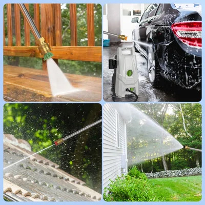 1400W Electric Pressure Washer, 3200PSI, Max 1.8GPM Power Washer | Wayfair Professional