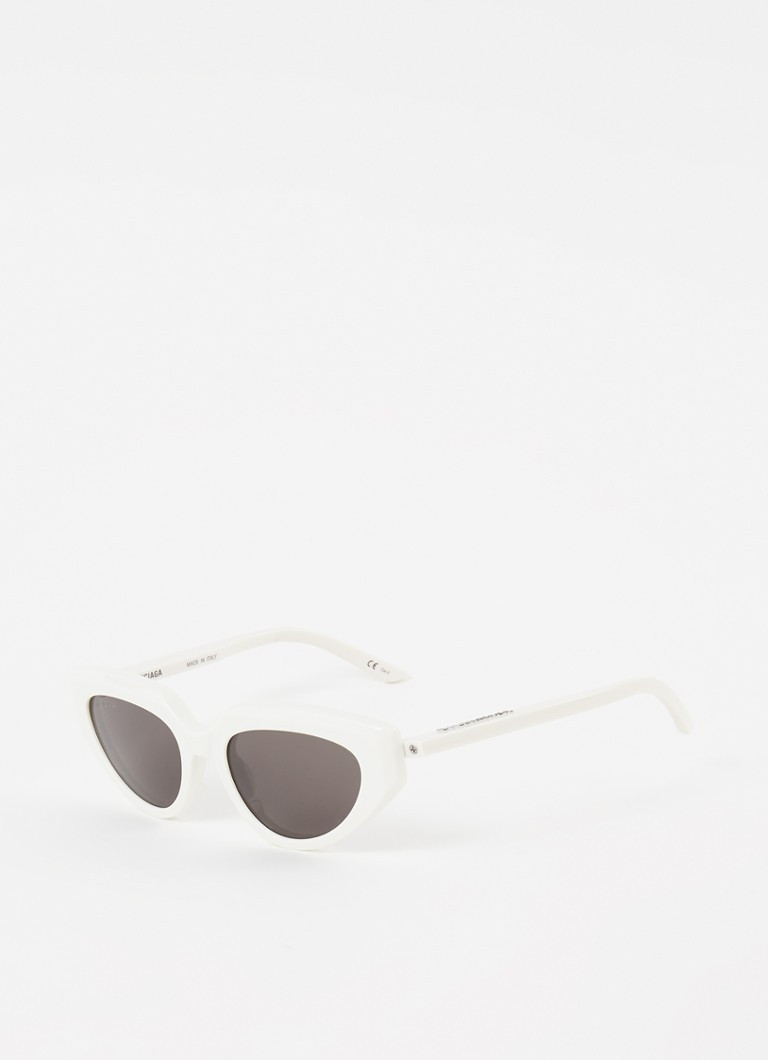Balenciaga Zonnebril BB0159S • Wit • de Bijenkorf | De Bijenkorf (NL)