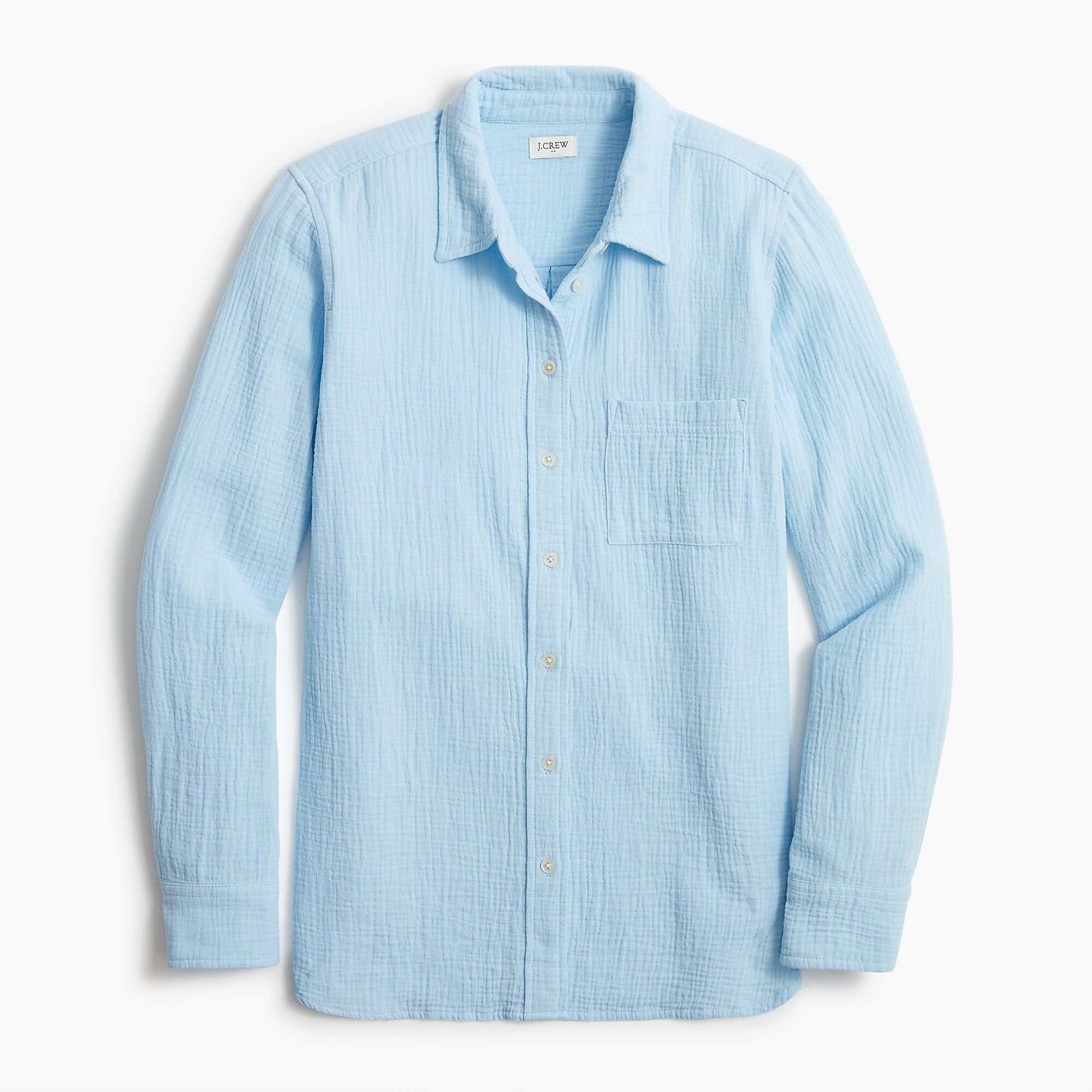 Gauze button-up shirt | J.Crew Factory