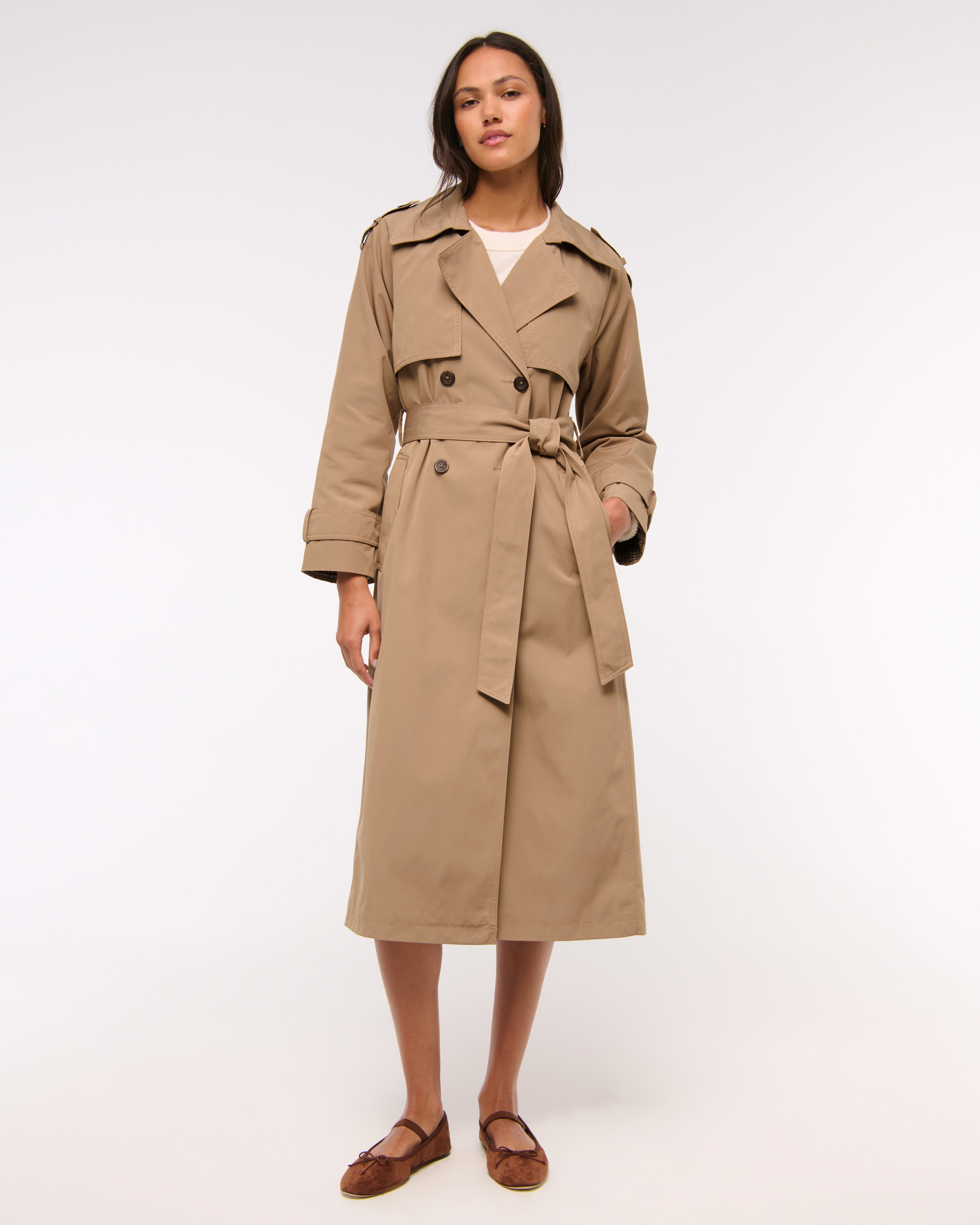 Classic Trench Coat | Abercrombie & Fitch (UK)