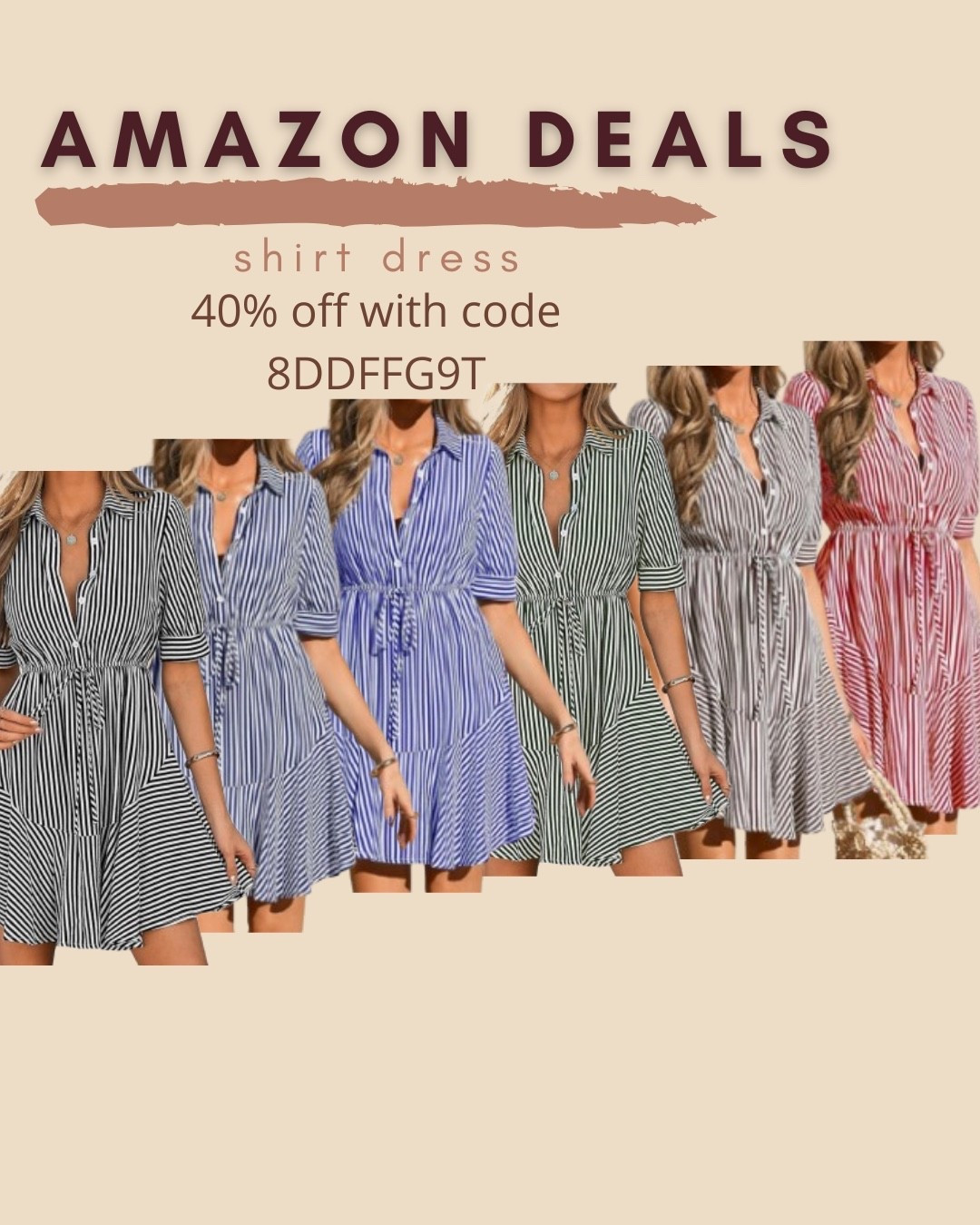 $22 ends 4/5

Amazon fashion
Amazon deals
Shirt dress
Workwear 

#LTKSaleAlert