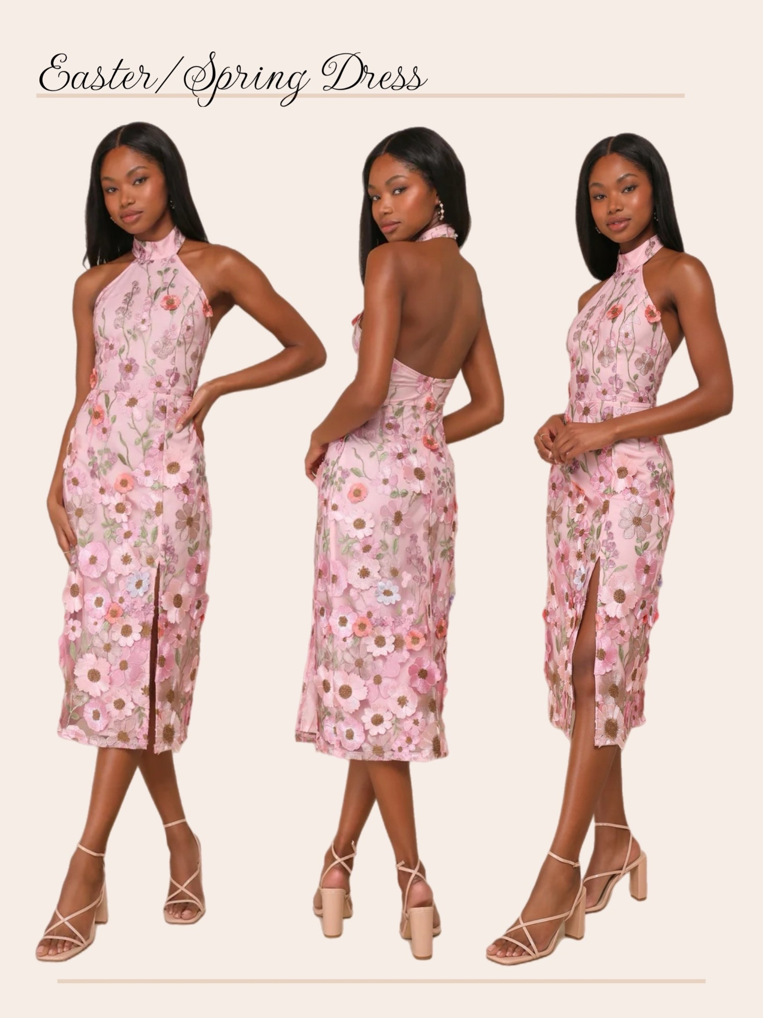 Easter/spring wedding dress