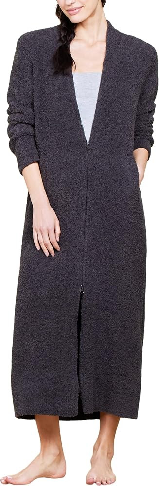 Barefoot Dreams\u00ae CozyChic\u00ae Full Zip V-Neck Lounger | Amazon (US)