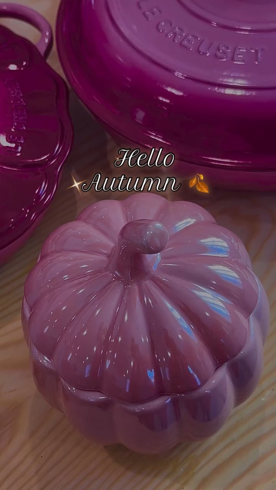 It’s time. 🍂💗

#fyp #lecreuset #kitchen #cookware #luxury #fall #pink #autumn #pumpkin #pinkkitchen #pinkfall #pinkfalldecor #mackenziechilds